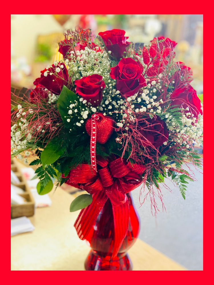 DeLuxe 1 dz Red Roses